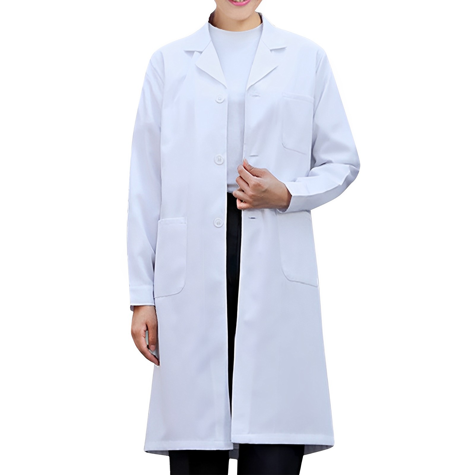 Medical Lab Professional - Jas Lab Putih untuk Wanita Pria