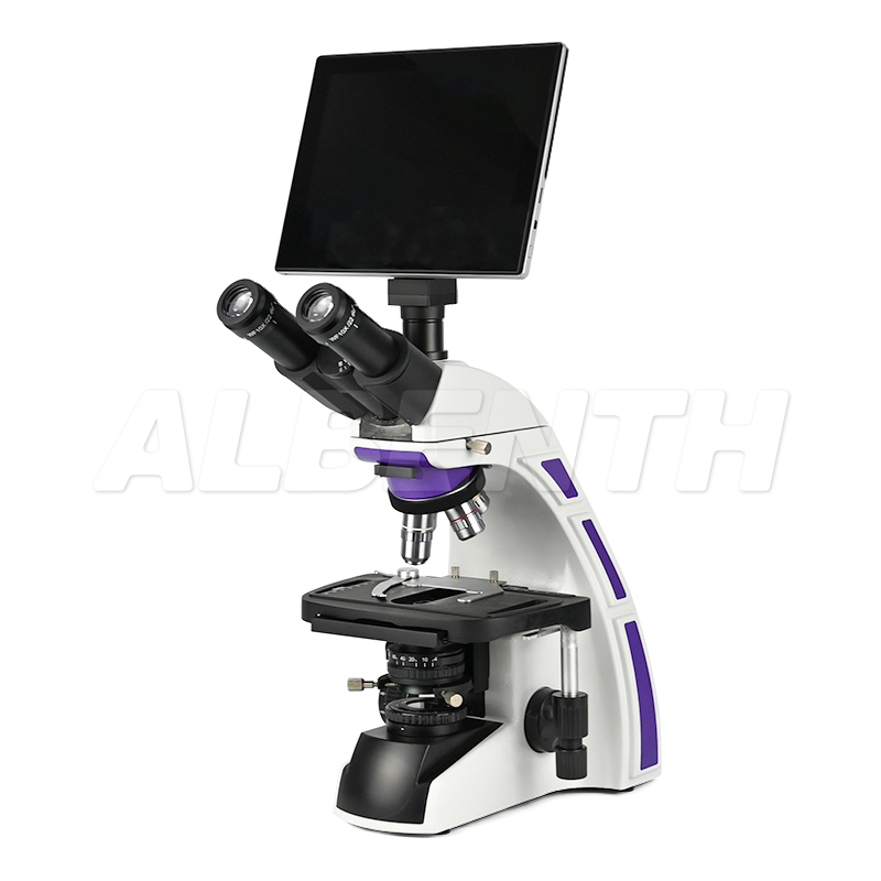 Medical Lab Video - Mikroskop Komposit Digital Trinokular LCD 9,7