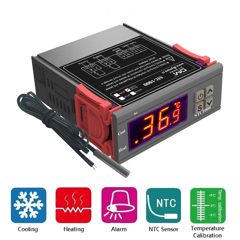 Lab Incubator - STC-1000 Digital Pengendali Suhu Termostat Termoregulasi