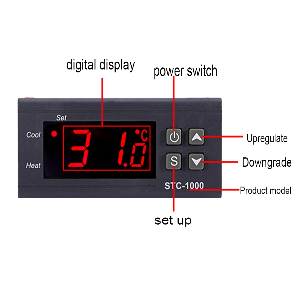 Pengontrol Suhu Digital LED Sm - Lab Incubator ulasan dan harga