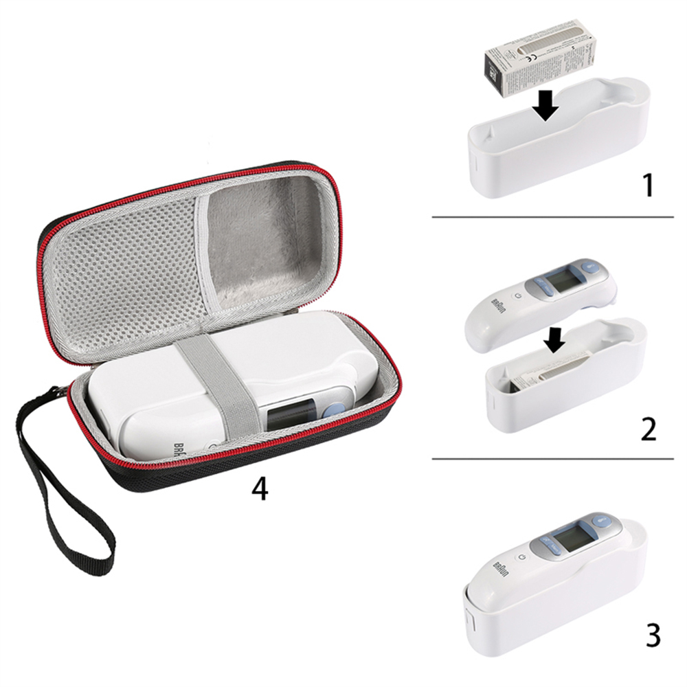 Baru Keras Portabel Kasus Term - Braun Thermometer Thermoscan 7 ulasan dan harga