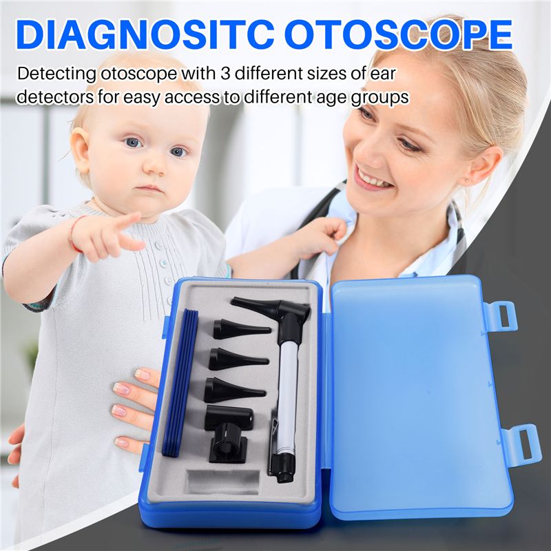 Otoskop Oftalmoskop Stomatosko - Otoscope Ophthalmoscope Set ulasan dan harga