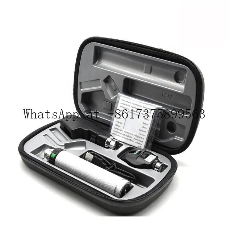 Set Diagnostik Veteriner 3-in- - Otoscope Ophthalmoscope Set ulasan dan harga