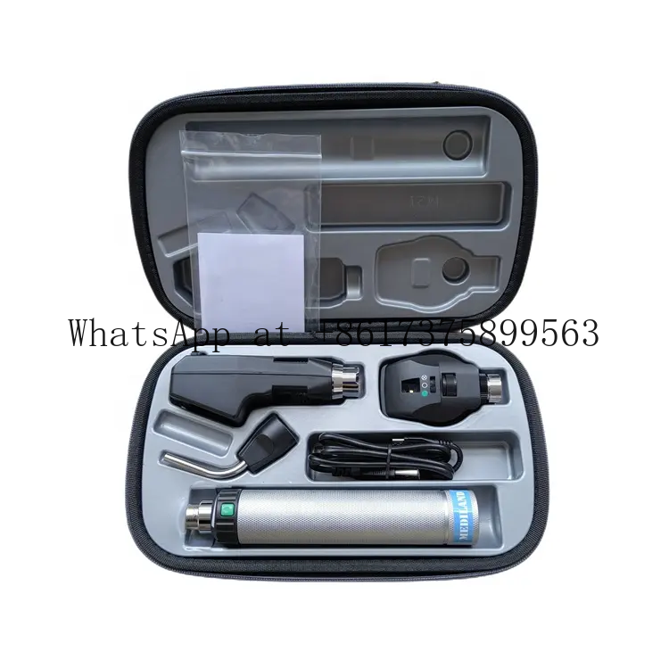 Set Diagnostik Veteriner 3-in- - Otoscope Ophthalmoscope Set ulasan dan harga