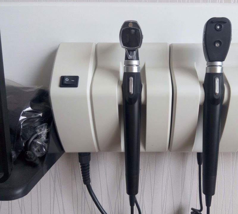 Kit Diagnostik THT 2025 Set Ot - Otoscope Ophthalmoscope Set ulasan dan harga