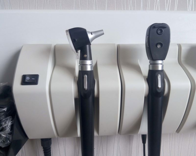 Kit Diagnostik THT 2025 Set Ot - Otoscope Ophthalmoscope Set ulasan dan harga
