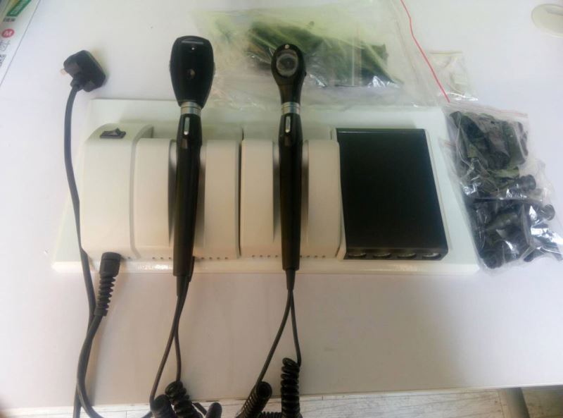 Kit Diagnostik THT 2025 Set Ot - Otoscope Ophthalmoscope Set ulasan dan harga